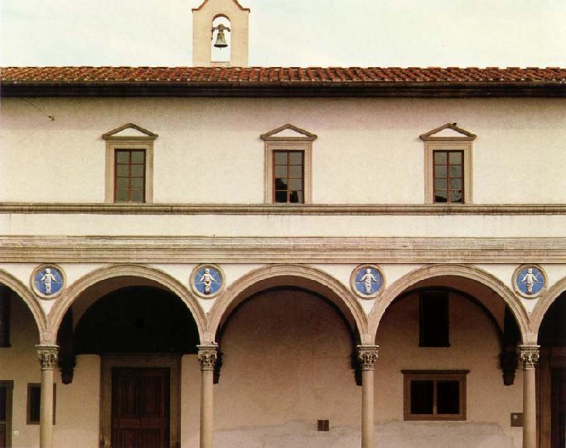 Filippo Brunelleschi Ospedale degli Innocenti oil painting image